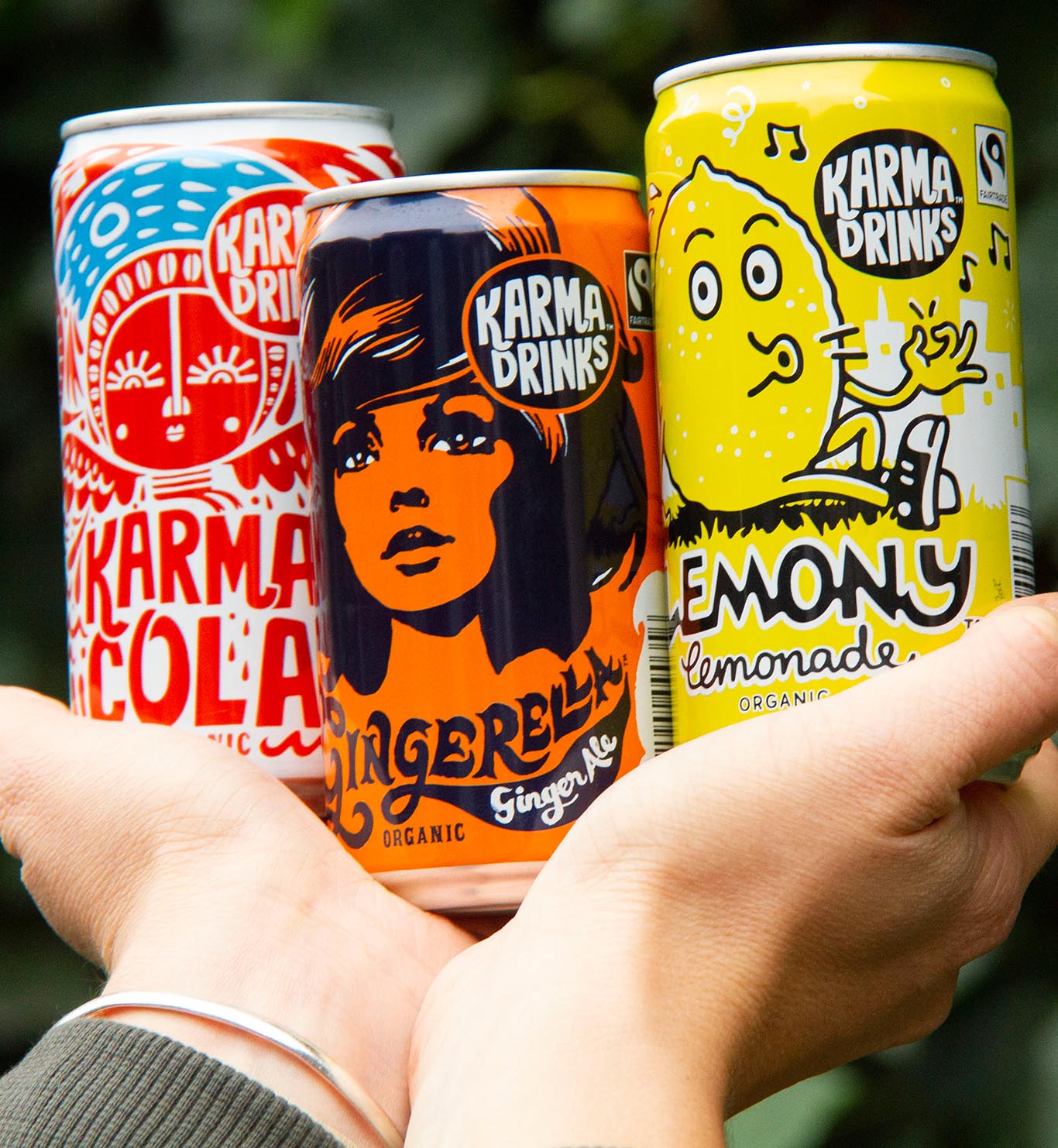 Karma-Cola Branding design-